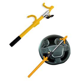 Sinkita 149762794381 Adjustable Universal Car Steering Wheel Anti Theft Device Lock