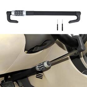 Sinkita 367881464880 Universal Car Foot Brake Pedal Steering Wheel Lock Anti Theft Device