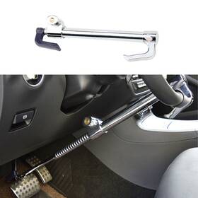 Sinkita 367881464903 Universal Car Foot Brake Pedal Steering Wheel Lock Anti Theft Device