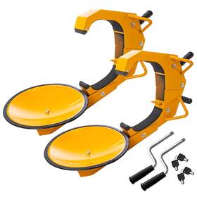 Xy0048 Sixiwanzi 2pcs Universal Anti Theft Trailer Wheel Lock Heavy Duty Car Tire Boot F