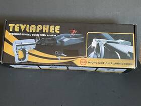 Tn1sb001 Tevlaphee Steering Wheel Lock With Alarm