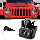 Th63 Xpert Tech Black Security Hood Lock Engine Assembly Set Fit