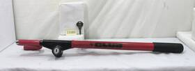 H01p16l The Club Steering Wheel Lock With Twin Hooks Working Key Red