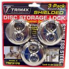 Trp3170 Trimax Locks Wyers Products Stainless Steel Round Pad Lock Shackle