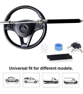 Lcs034 Turnart Steering Wheel Lock Universal Car Anti-theft Device Retractable