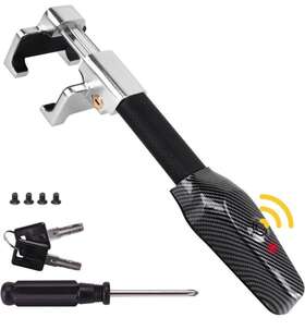 Trzle0001 Turnart Steering Wheel Lock With Alarm Trzle001 Open Box