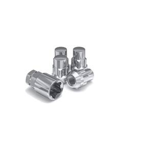 40700s White Knight 197984000437 Chrome M12 X 1.50 Thread Size Acorn Socket Type Wheel Lock 4 Pack