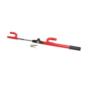 Winmax 213299455240 Twin Hooks Steering Wheel Lock Vehicle Car Auto Vans Suv Anti-theft Locking Tool