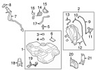 16-19-7-286-131 X3 Bmw Genuine Reservoir