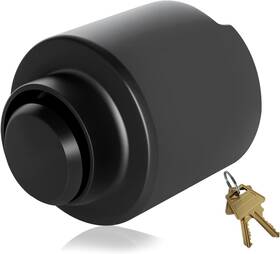 Xrdhji 2-5/16trailer Trailer Coupler Lock 2-5/16 Inch Hardened Steel Anti-theft Boat Rv Black