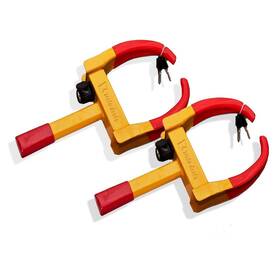 Wl2-2 Zento Deals 2 Pack Security Tire Clamp - Premium Quality Heavy Duty Anti- The