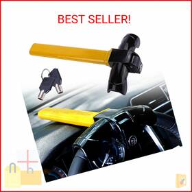 Zorivane 22446075 Car Steering Wheel Lock Anti Theft Security Vehicle Rotary Wh