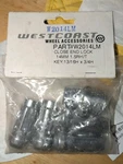Locking Lug Nuts West Coast Wheel Accs. No. W2014LM Close End 14MM 1.5RH/T. Fixed Price $19.99.