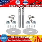 Universal Chrome Plated Hood And Deck Pins Lock Clip Kit #MRG-1016. Fixed Price $10.74.