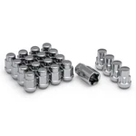 White Knight 791706SAM M12X1.25 Chrome Bulge Acorn Lug Nut Kit With Wheel Locks. Fixed Price $30.09.