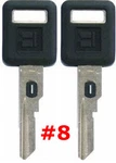 New Gm Single Sided Vats Ignition Key #8 Uncut V.a.t.s B62-P8. Fixed Price $29.65.