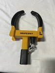 Mhpcont Anti-theft Wheel Clamp Lock For Car Trailer Suv. Fixed Price $13.99.