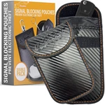 Car Signal Blocker Faraday Pouch Case - Fob Keyless Rfid Blocking Cage. Fixed Price $15.00.