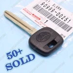 Genuine 2005-2014 Toyota Camry Tacoma Fj Cruiser Master Key Blank 90999-00251. Fixed Price $16.20.