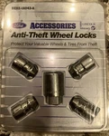 New Oem Ford Anti-theft Wheel Lug Nut Locks M12X1.5 BE8Z-1A043-A Fiesta 11-13. Fixed Price $16.66.
