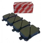 New Genuine Toyota Ceramic Brake Pads W/shims (pn 04465-AZ015-TM). Fixed Price $32.97.