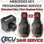 Mercedes-benz Standard Keys! 1997-2015 Same Day Programming Service. Fixed Price $275.00.