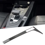 Carbon Fiber Console Gear Shift Box Frame Trim Cover Fit Audi A4 B9 A5 17-20 Lhd. Fixed Price $18.84.