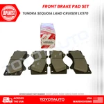 Toyota Tundra Sequoia Land Cruiser LX570 Front Brake Pads 04465-AZ220 Oem. Fixed Price $63.00.