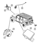 Genuine Mopar Hood Switch Bracket 5026202AC. Fixed Price $82.26.