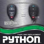 Python 7142P 1-WAY 4-BUTTON Replacement 7145P Remote Control EZSDEI7141. Fixed Price $49.99.
