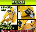 Caravan Trailer High Security Anti Theft Heavy Duty 8" - 10" Inch Wheel Clamp. Fixed Price $46.93.