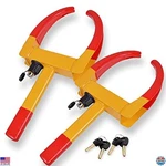 Vaygway Tire Clamp Wheel Lock 2 Pack Metal Anti-theft Boot Stabilizer Chock. Fixed Price $83.29.