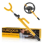 Surdoca Upgraded Car Steering Wheel Lock XL-16.9" Extendable Length, Yellow. Fixed Price $25.89.