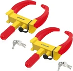 Wheel Clamp Universal Security Tire Locks Anti Theft Fit Most Vehicles. Fixed Price $40.00.