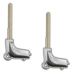 Replacement For Lexus Emergency Insert Key 80K Series 69515-50260 Single-sided. Fixed Price $9.95.