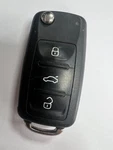 Volkswagen Button Remote Flip Key Fob Golf Polo Etc Tested 5K0 837 202 !. Fixed Price $20.26.
