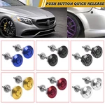 Universal Push Button Bumper Hood Alloy Quick Release Fastener Security Lock Pin. Fixed Price $12.99.