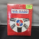 Vintage U.s. Mags Wheel Locks 1/2 Standard Chrome Lug Nuts Set 4 73681N. Fixed Price $79.99.
