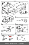 Genuine Oe Transmitter, Transponder Key Sub, 8978641020 For Toyota 89786-41020. Fixed Price $54.48.