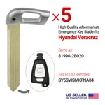 5X Emergency Insert Key Blade For Hyundai Veracruz Same As 81996-2B020. Fixed Price $17.95.