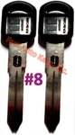 New Gm Double Sided Vats Ignition Key #8 Uncut V.a.t.s B82-P8 Made In Usa. Fixed Price $37.91.
