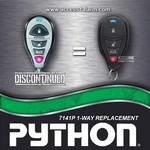 Python 7141P 1-WAY 4-BUTTON Remote Control For 502 3102P New 7145P EZSDEI7141. Fixed Price $49.99.