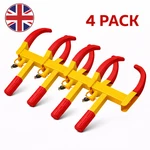 4X Heavy Duty Wheel Clamp Lock Caravan Trailer Anti Theft Security. Fixed Price $53.77.