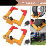 2X Universal Wheel Clamp Tire Lock Auto Car Truck Protective Vehicle Anti-theft. Fixed Price $36.99.