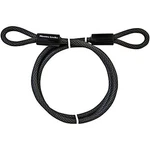 Master Lock 78DPF Heavy Duty Looped End Cable, 6 Feet Braided Steel, 3/8-INCH. Fixed Price $25.20.