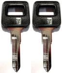 2 (pair) New For Volvo Replacement Uncut Blade Key Blank Made In Usa VL8-P. Fixed Price $16.95.
