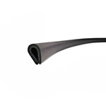 1/2" Wide Matte Black U-shape Door Edge Guard Trim 60' Roll #EG6002-R. Fixed Price $87.35.