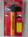 Rally Compact Anti Theft Steering Wheel Lock Armoured Bar + 2 Cylinder Keys, New. Fixed Price $20.30.