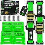 Wheel Chock Tie Down Kit Break Strength (2) Heavy Duty Trailer Tire Ratc. Fixed Price $411.01.