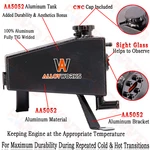 Aluminum Coolant Expansion Tank Fits 2007-2013 Chevy Silverado/gmc Sierra 2500. Fixed Price $129.00.